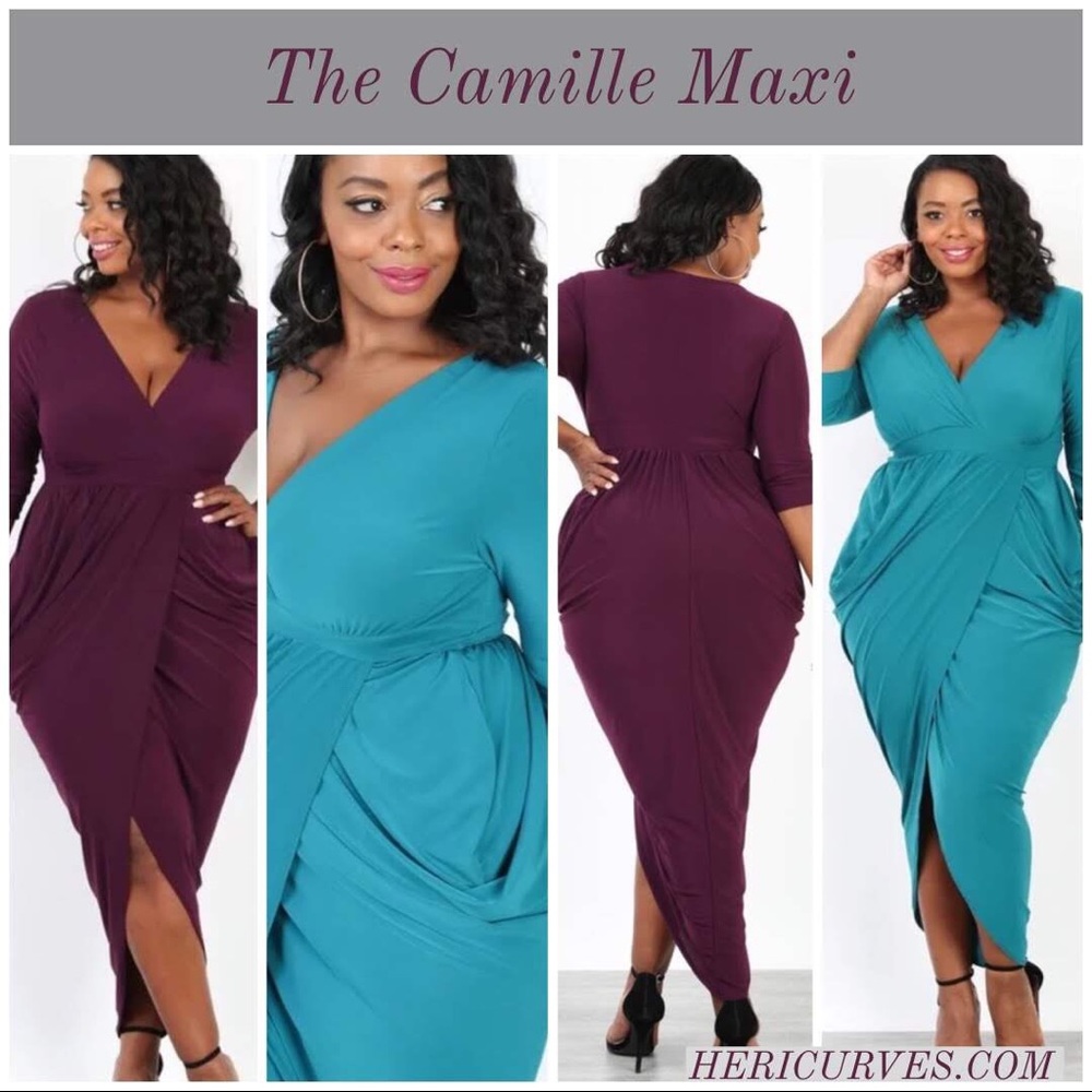 Camille Plus Size Maxi